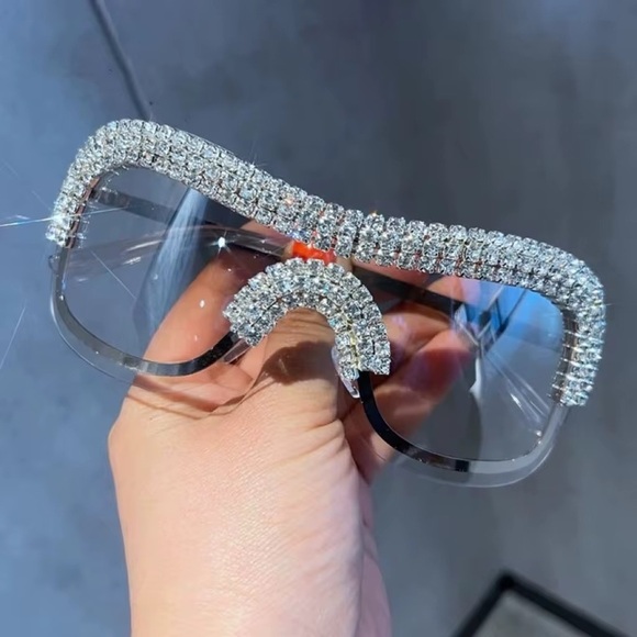 Rhinestone Embellished Sunglasses main image 6